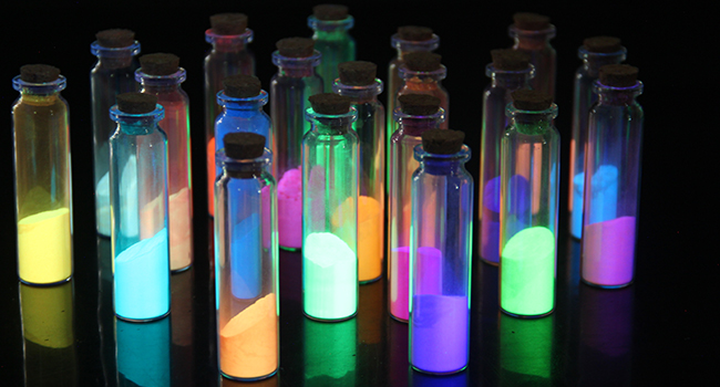 Glow In The Dark Powder of different color